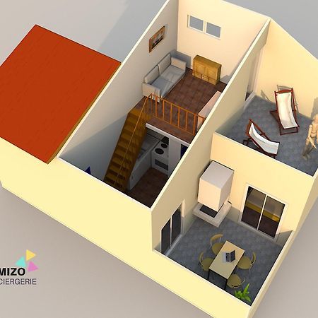 Charmant Duplex Face A La Mer Лекат Екстер'єр фото